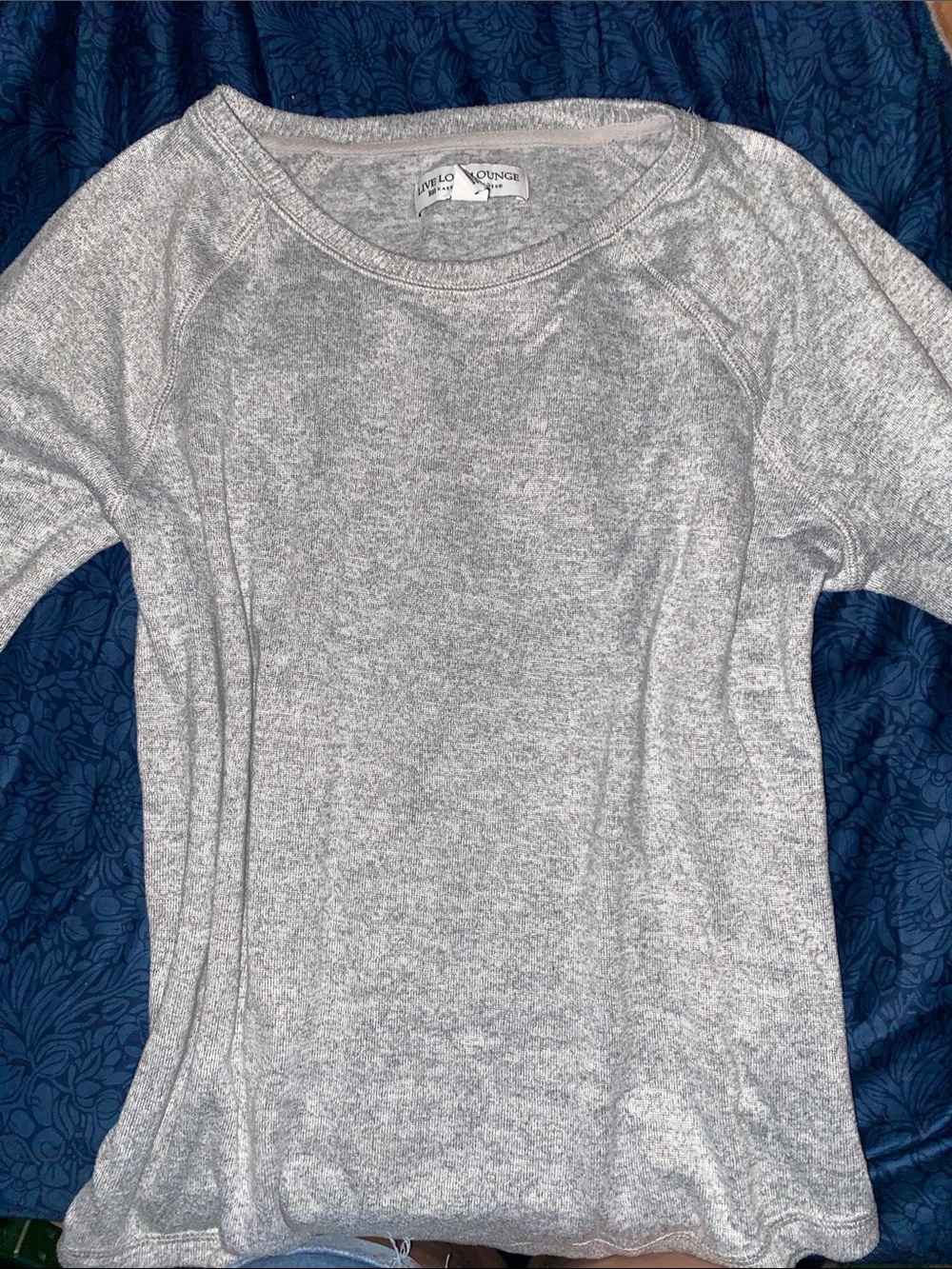 Karen Neuburger Crew Sweatshirt Heather Gray